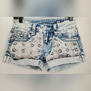 Miss Me Embellished Jean Shorts